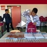 Schooltassen Stichting ILF halen het jeugdjournaal – 2021